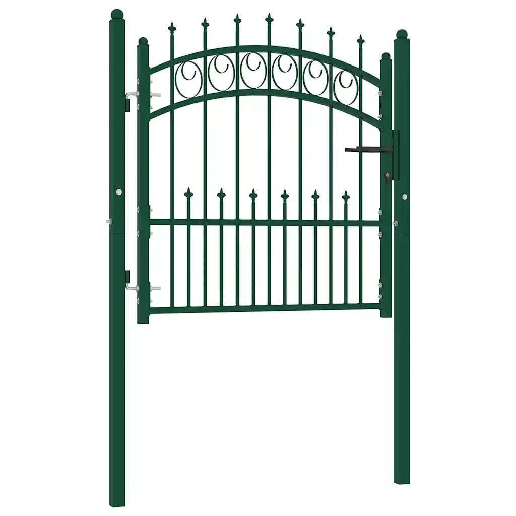 VidaXL Nessie 12m x 24m Metal Gate green,white