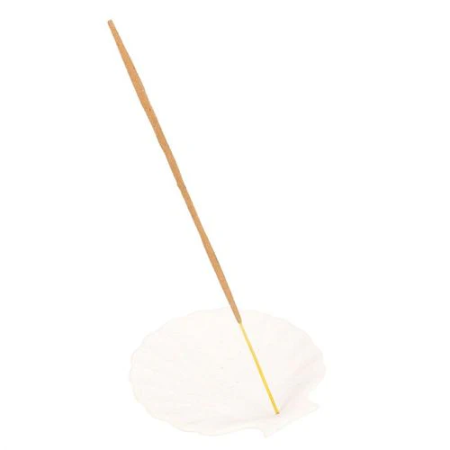 KDMD Off White Scallop Shell Incense Stick Holder