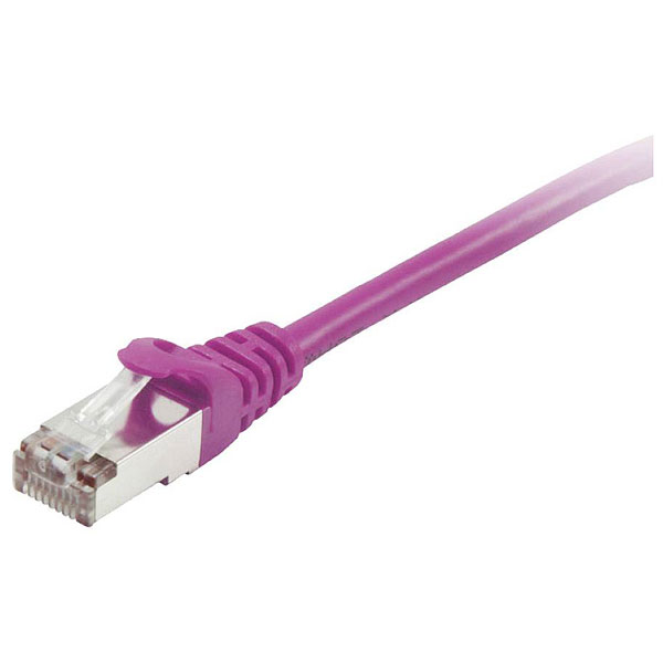 Equip 605551 Network cable CAT 6 S/FTP 2.00 m Violet gold plated c...