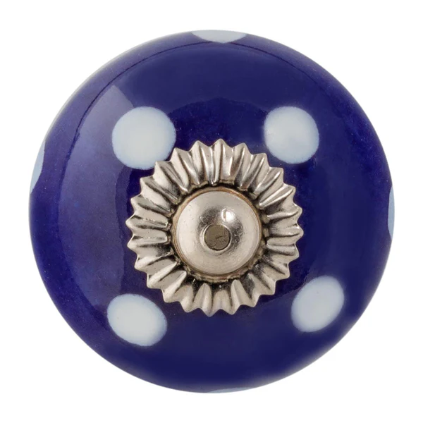 Nicola Spring - Round Ceramic Cabinet Knob - Spot