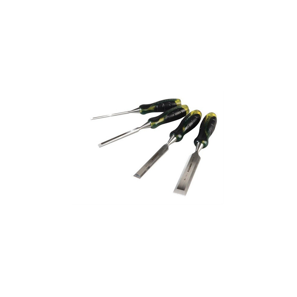 Roughneck ROU30154 Professional Bevel Edge Chisel Set of 4