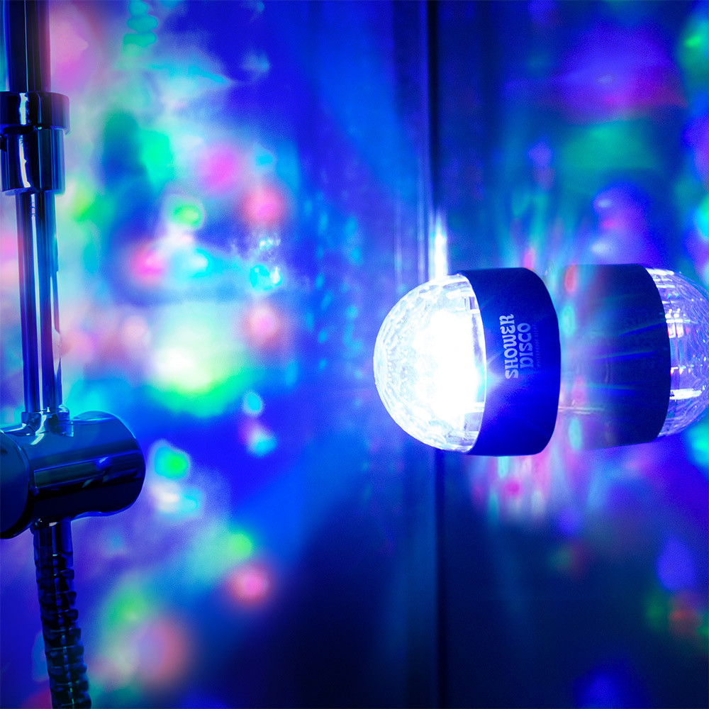 Gift Republic Shower Disco Light - Blue