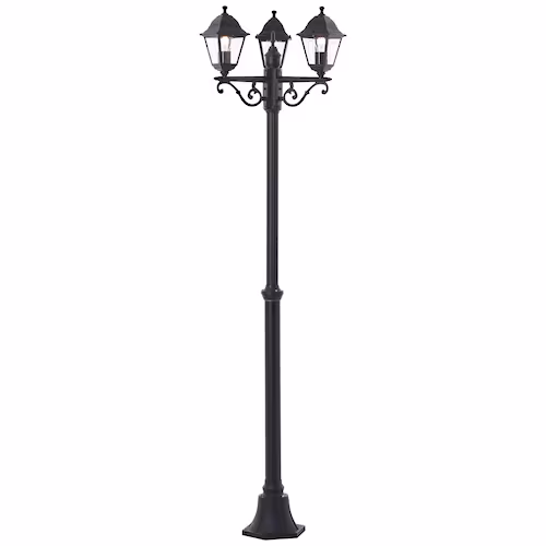 Brilliant Streater Black Power Source Pathway Light black,gray