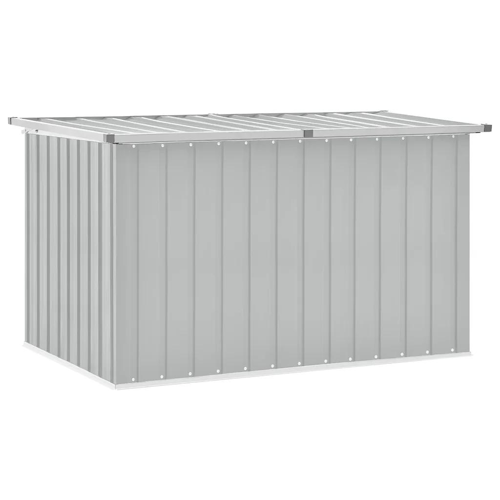 VidaXL Garden Storage Box Grey 149x99x93 cm