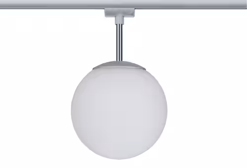 Paulmann Licht Globe Track Head Paulmann Frame colour: Silver, Size: 32cm H x 20cm W x 20cm D Silver