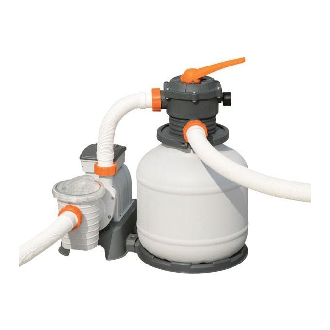 Bestway Pompa per piscina a sabbia per filtraggio acqua 8327 lt/h 58499