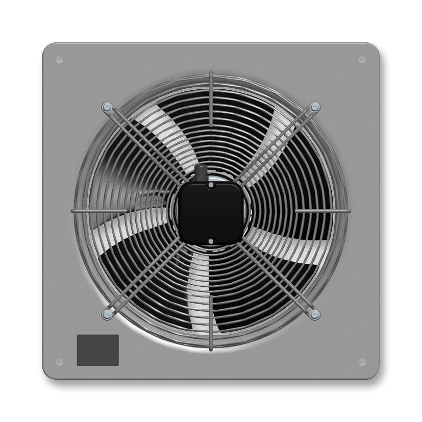 EBM-PAPST W4E315-DS20-38 S Series Plate Fan, 2320m³/h, 58dB(A), Duct Size 312mm