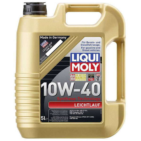 Liqui Moly LEICHTLAUF 10W-40 5 Litre Can
