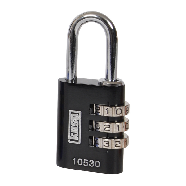Ck 105 Combination Padlock Black 30mm