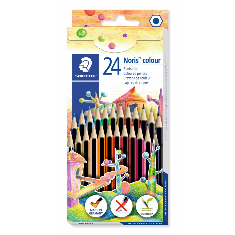 STAEDTLER Staedtler Colouring Pencils Pack of 24, Assorted | Colouring > Pencils > Pencils