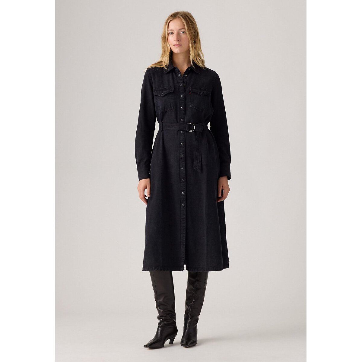 Levi's Denim Maxi Dress