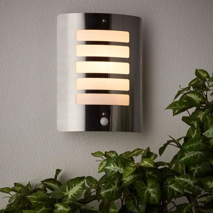 Brilliant TODD Outdoor Wall Light stainless steel, 1-light source - modern - outdoors - Expected delivery time: 6-10 working days