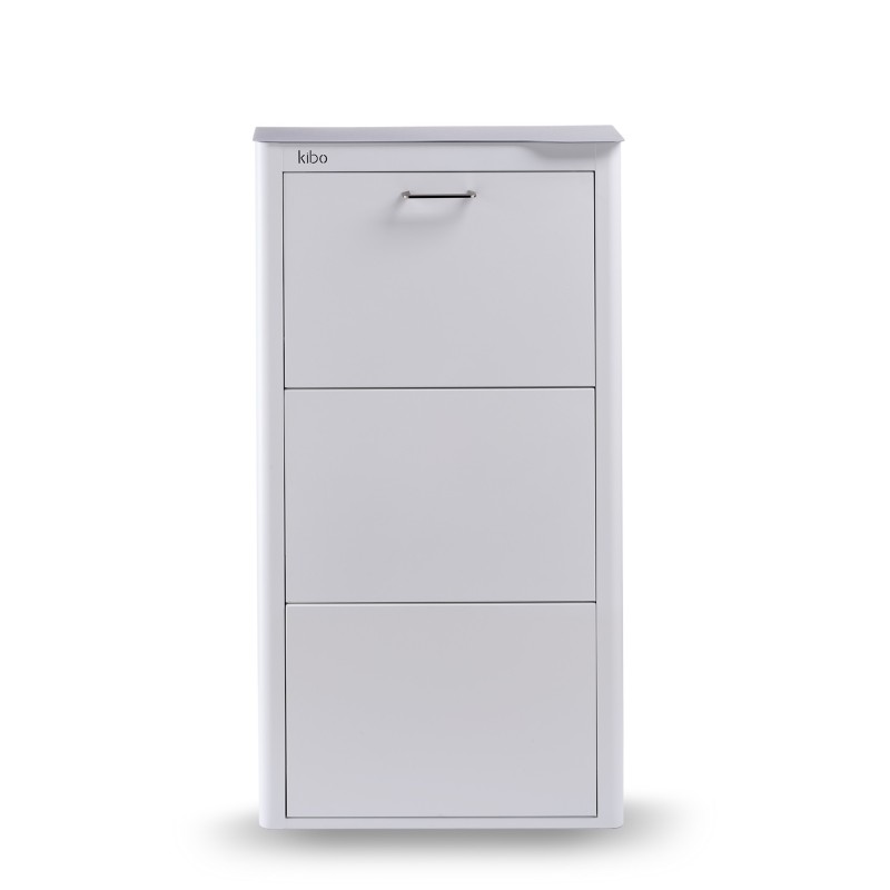 Don Hierro Kibo 9 Pair Shoe Storage Cabinet white