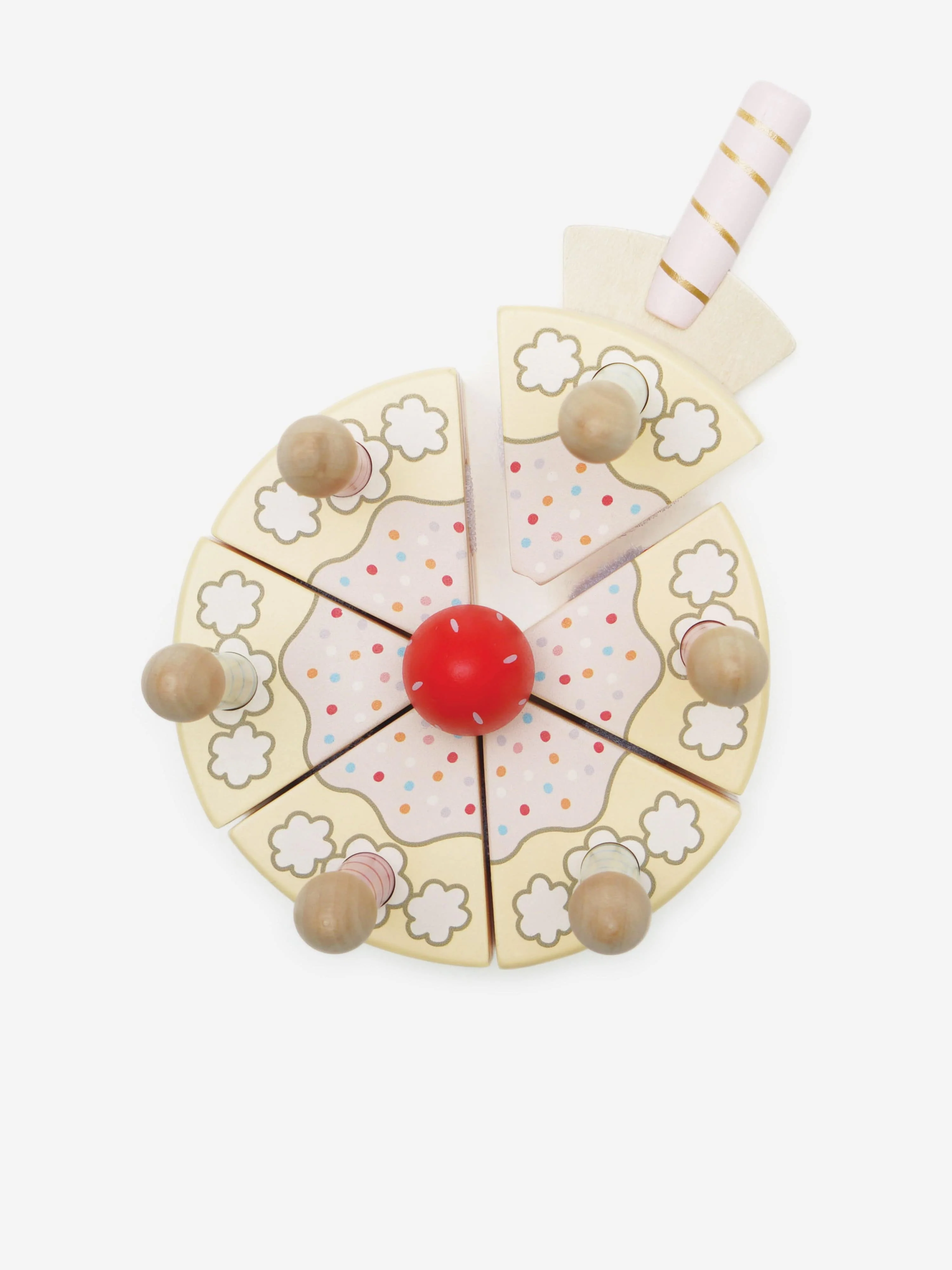 Le Toy Van - Vanilla Birthday Cake Wooden Toy