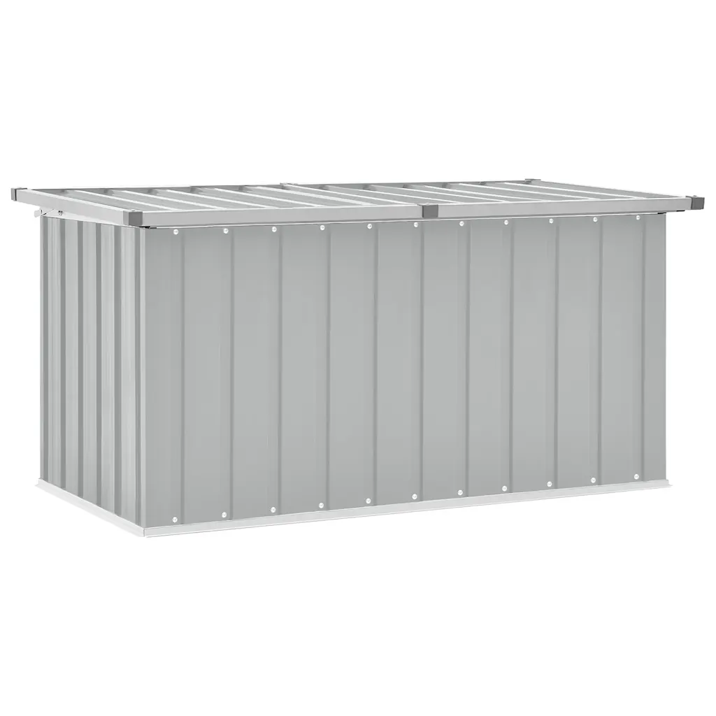 VidaXL Garden Storage Box Grey 129x67x65 cm
