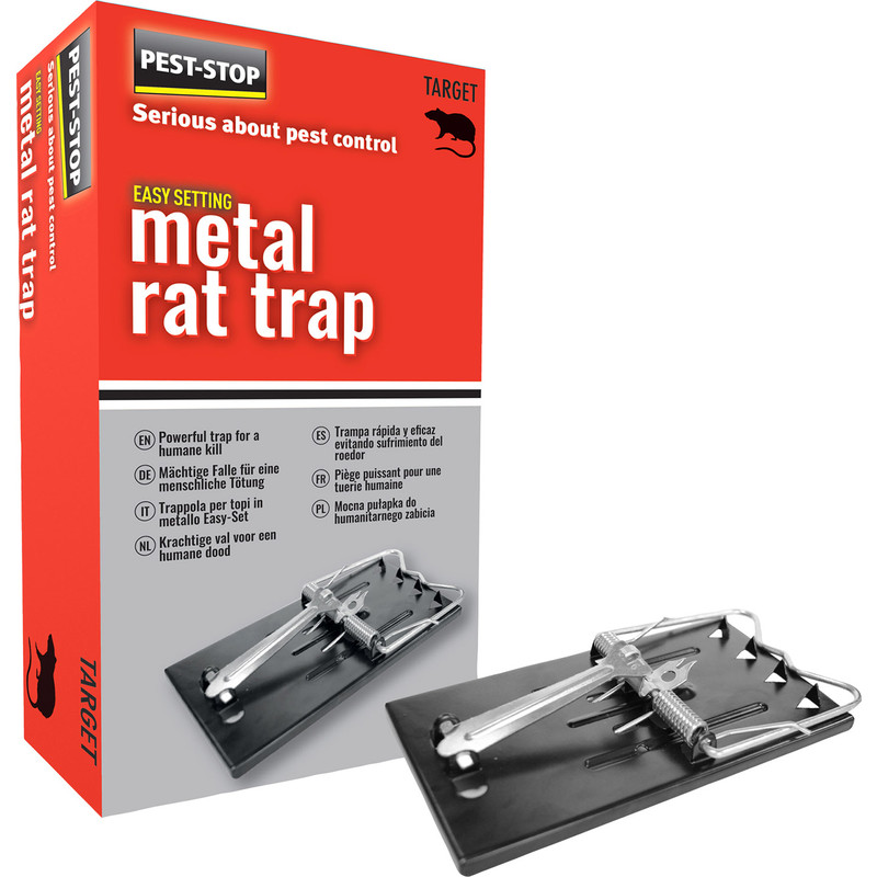 Primrose Procter Pest-Stop Easy-setting Metal Rat Trap