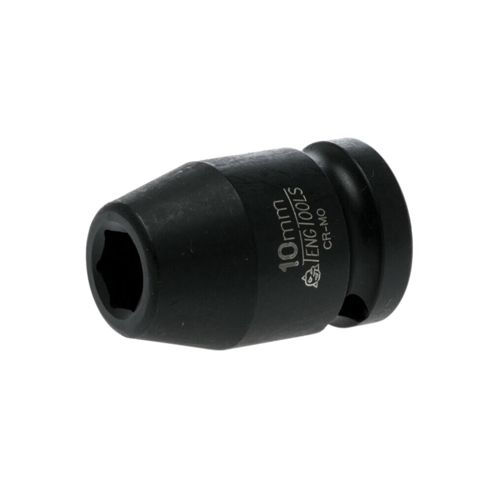 Teng TEN920510N Impact Socket Hexagon 6-Point 1/2in Drive 10mm
