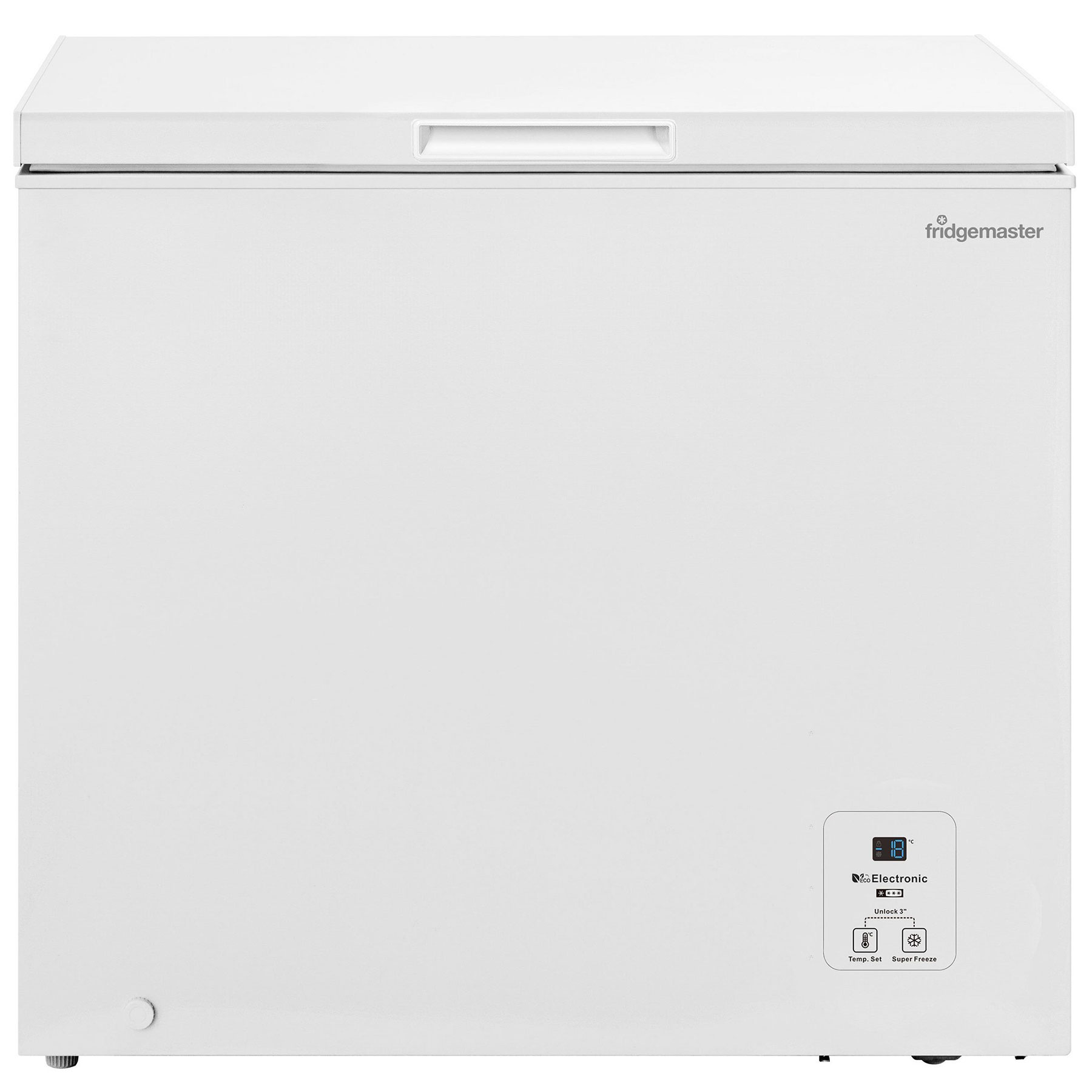 Fridgemaster MCF198 Chest Freezer - White - F Rated