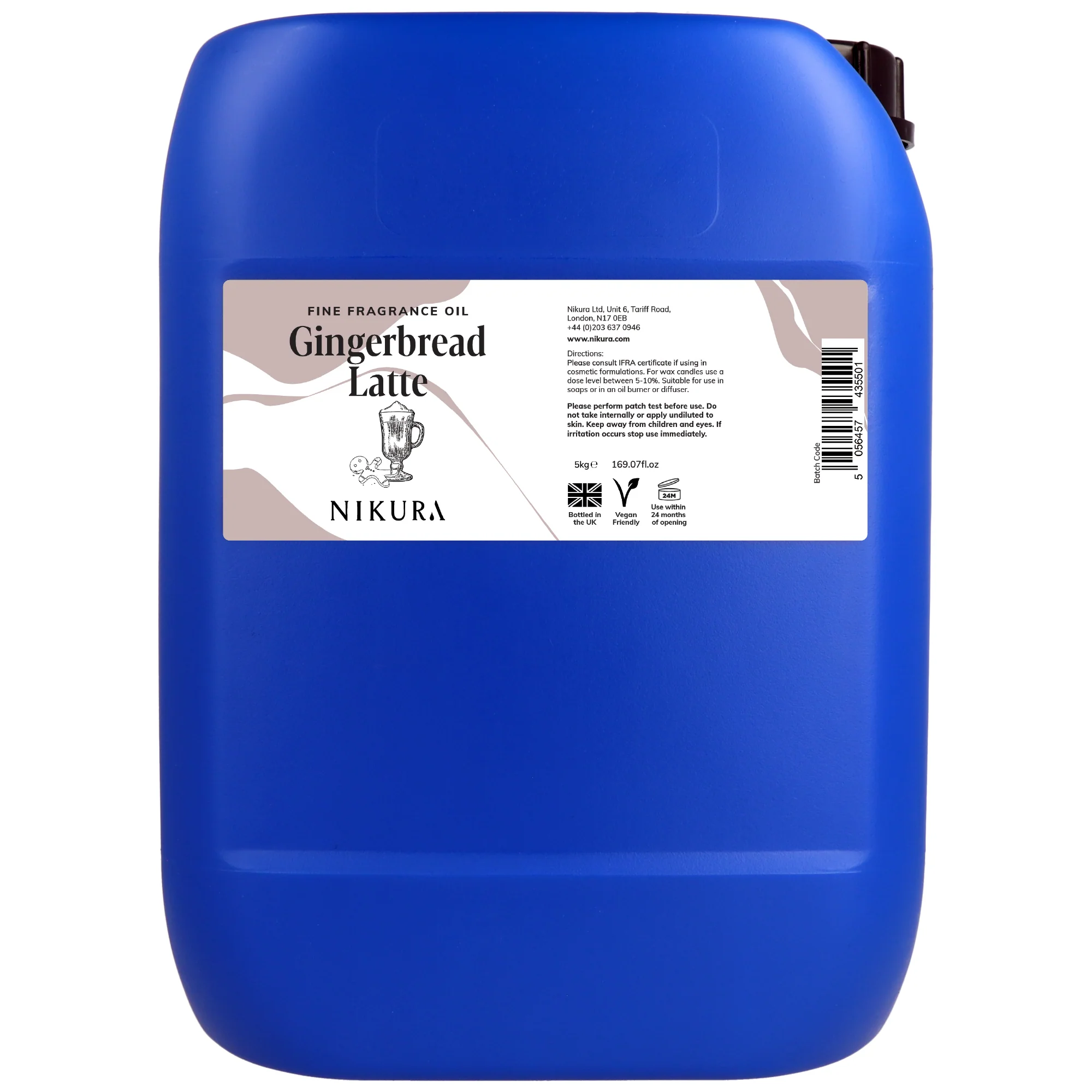 Nikura Gingerbread Latte Fragrance Oil | Fine Fragrance