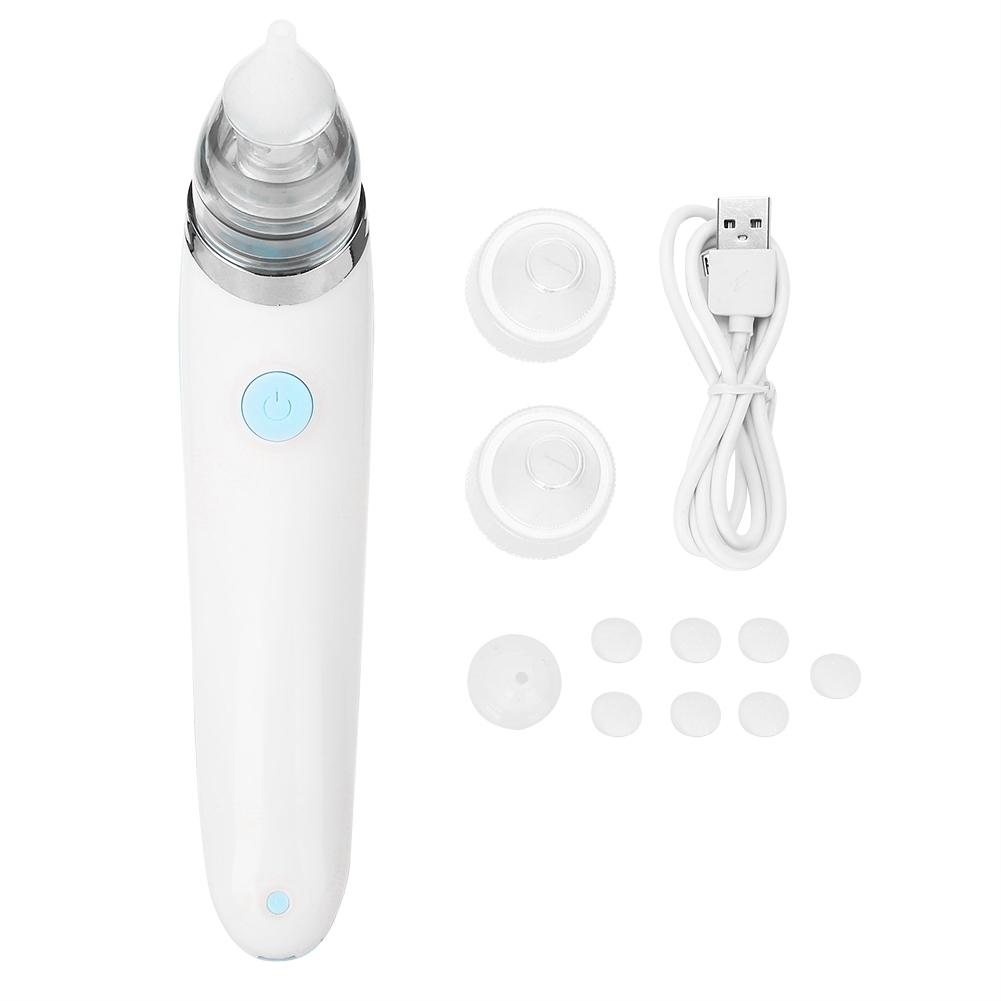 DIYelecs Baby Nasal Aspirator Electric Nose Cleaner Nasal Acne Blackhead Sucker Blue blue