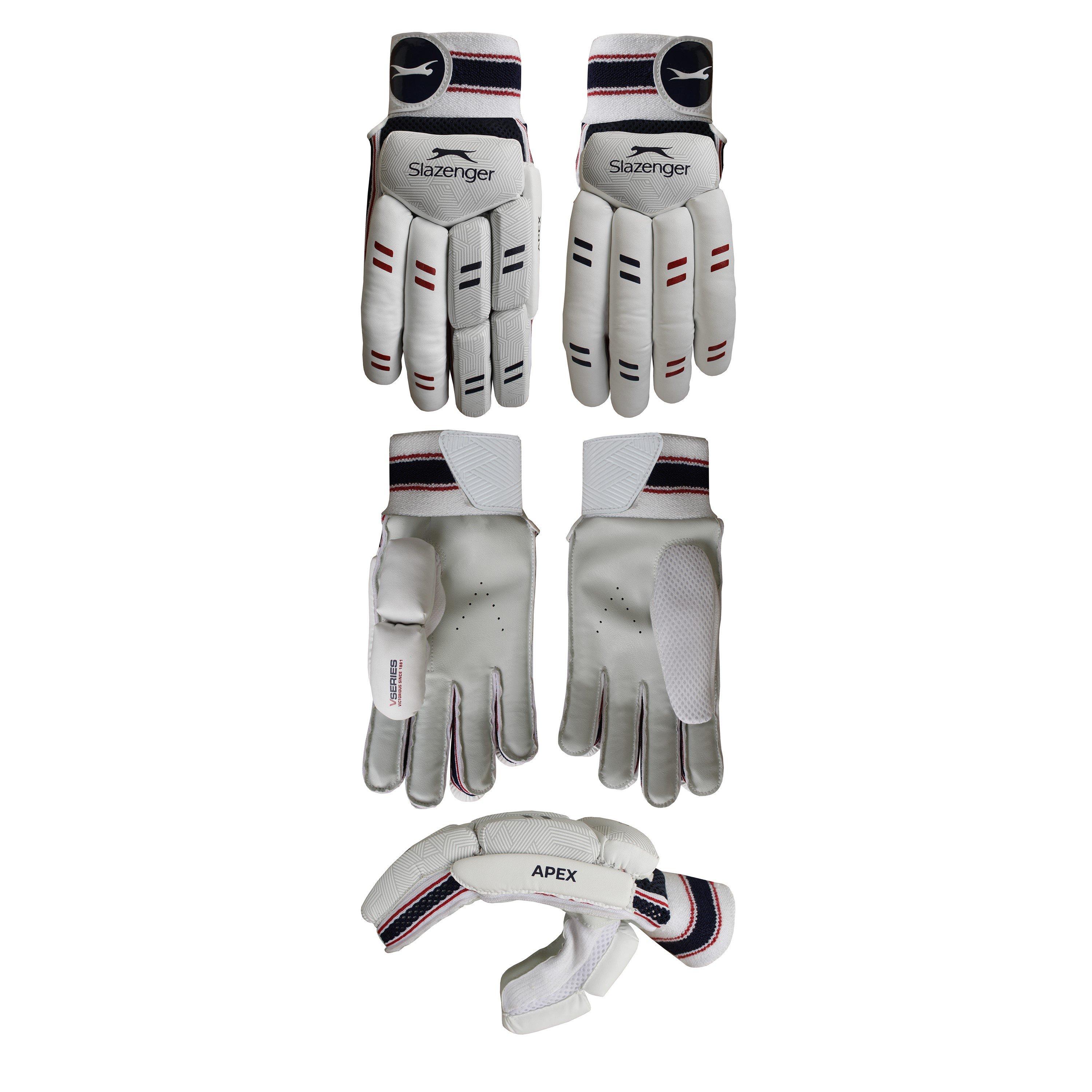 Slazenger Apex Cricket Batting Glove Junior - White