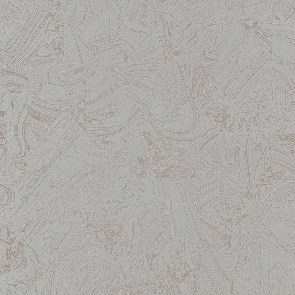 Erismann Madoc Marble Wallpaper - Grey