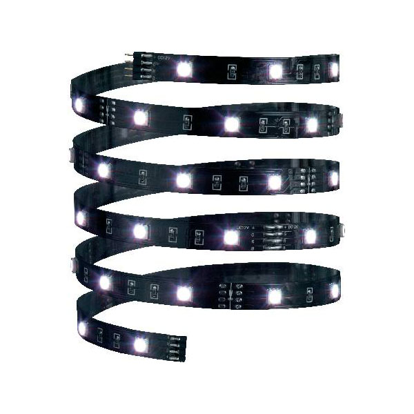 Paulmann Function Stripes LED 300cm Under Cabinet Tape Light black