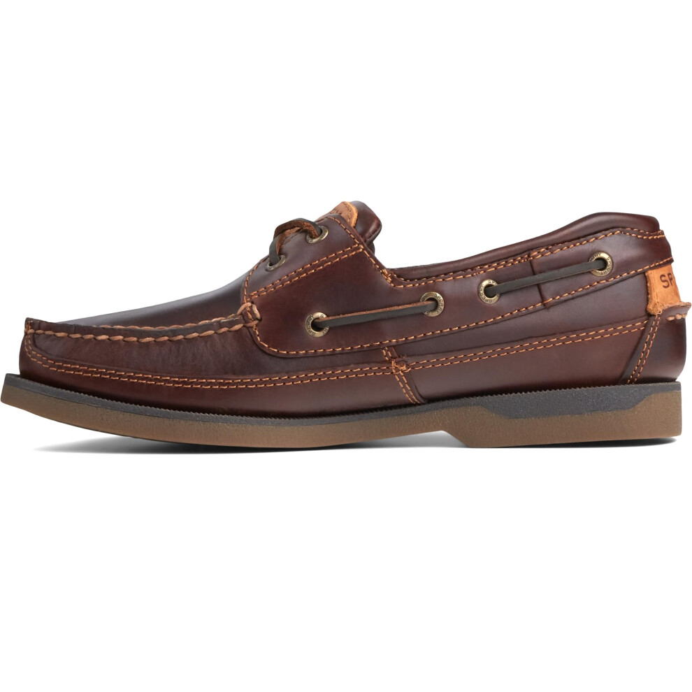 Sperry Top-Sider Mako 2-Eye Canoe Moc f r Herren, Amaretto, Gr e 9,5