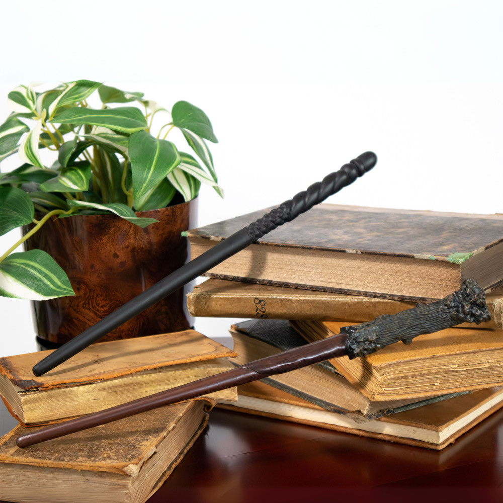 Noble Collection Harry Potter & Ginny Weasley Role Play Wands Twin Pack