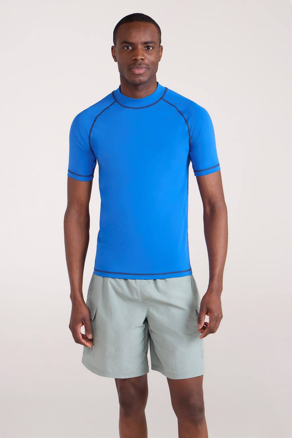 Mountain Warehouse Mens UV Rash Vest - Blue