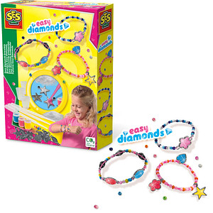 Ses Creative Children's Easy Diamonds Bracelets Set, Unisex, Six...