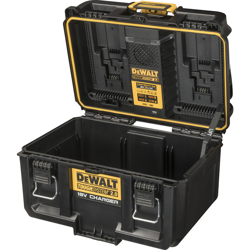 DeWalt Tough System V2 18v XR & FlexVolt Batteries Charger Box 240v