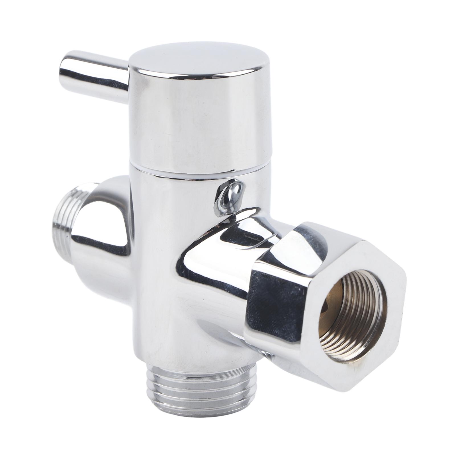 Health & Beauty PRODUCT 3Way Faucet Diverter Valve Bathroom Shower Parts for Handheld Showerhead Fixed Spray Head3/8 Water
