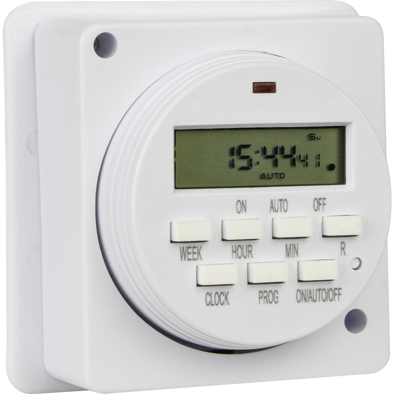 SLX Compact 7 Day Electronic Timer 16A in White
