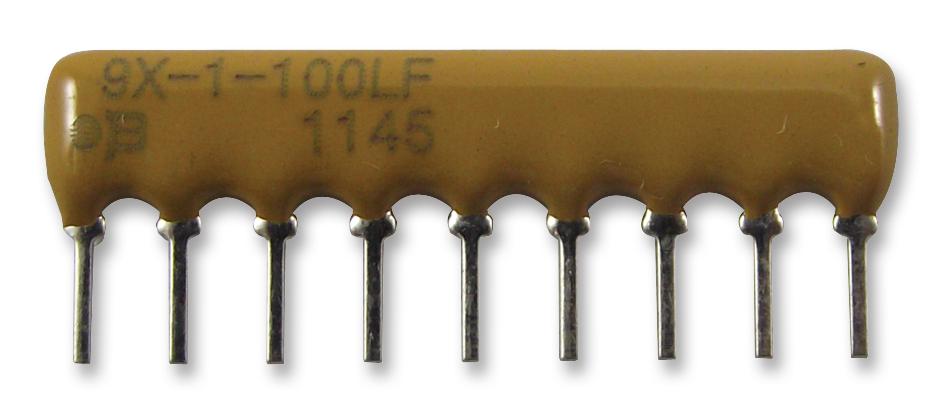 BOURNS , 4600X 470Ω ±2% Bussed Resistor Array, 8 Resistors, 1.13W total, SIP, Through Hole