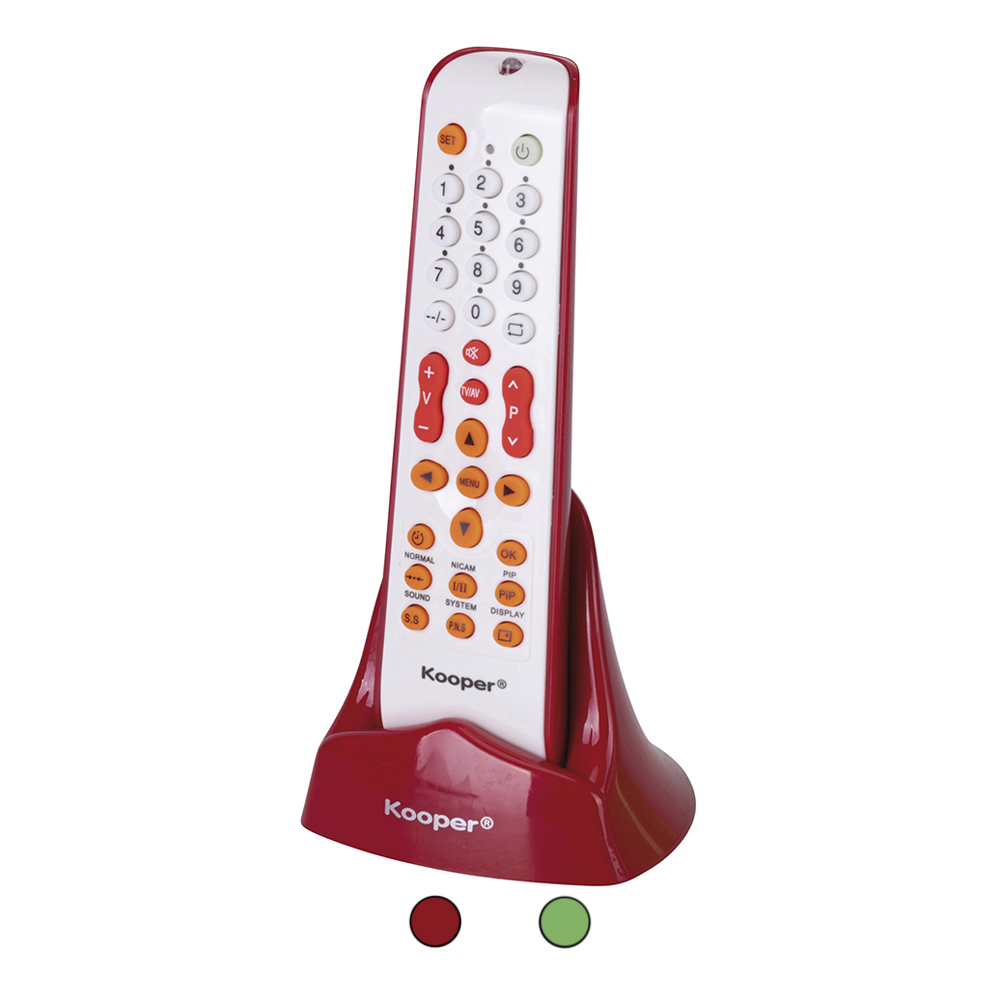 Senza MarcaGenerico Telecomando universale per TV televisore con supporto verticale