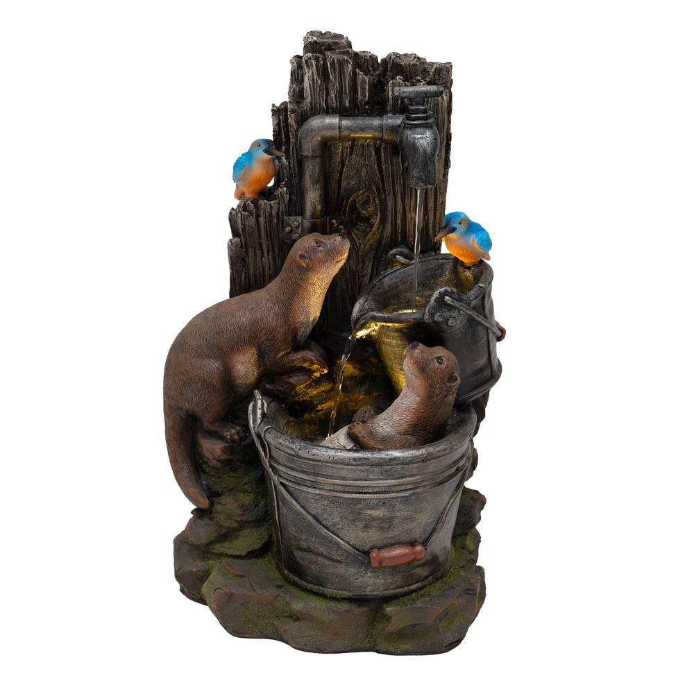 MonsterShop Electric Water Feature Otter Oasis