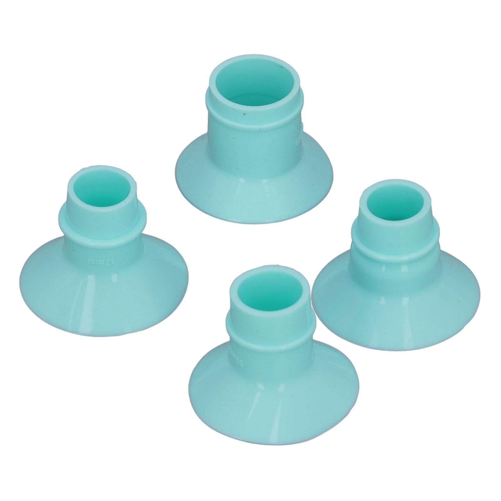 Neoglint 4pcs Flange Inserts Manual Electric Chest Pump Flange Insert Chest Pump Accessories for Mom