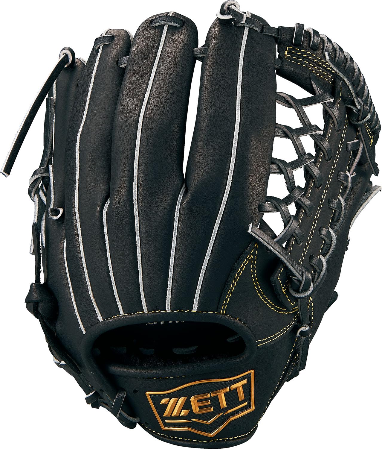 ZETT Boys Baseball Softball Glove Zero One Stage for Left Black BJGB71440S (Glove) Outfielders, Throwers, (1900)