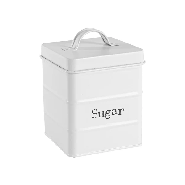 Kitchen Sugar Jar white