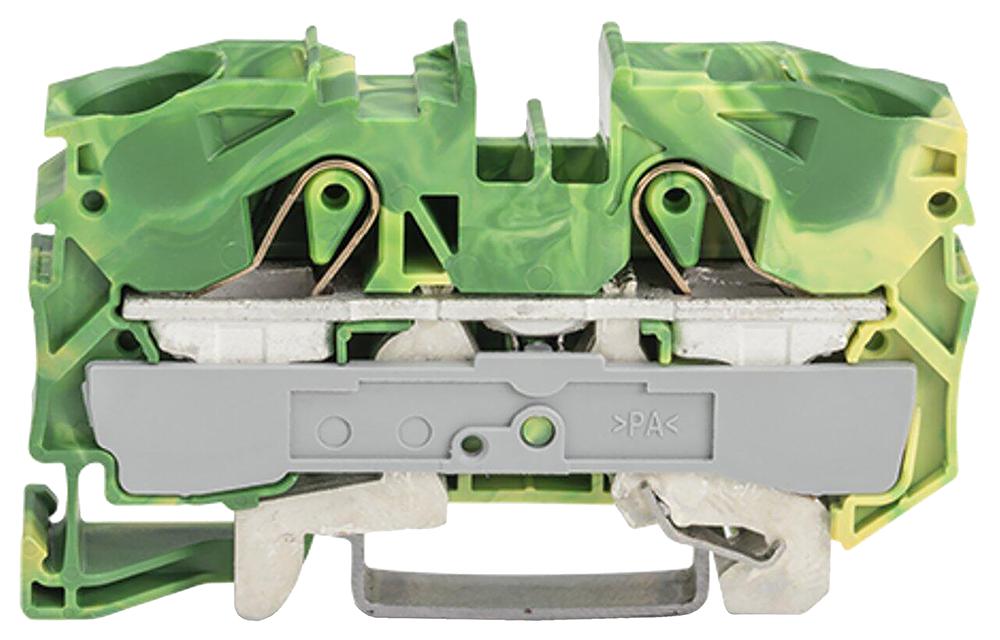 WAGO Terminal Block, 85A, Push In Terminals, 20 → 4 AWG