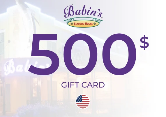 Babin's Seafood House Gift Card 500 Usd Key - United States