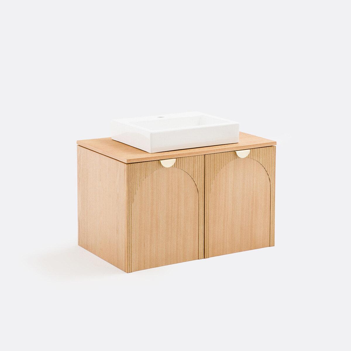 La Redoute Interieurs Gisela 2-Door Wall-Hung Vanity Unit