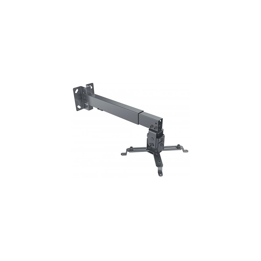 Manhattan Projector Mount Ceiling or Wall Tilt &amp; Swivel Height Range: 43-65cm Max 20kg Black Lifetime Warranty