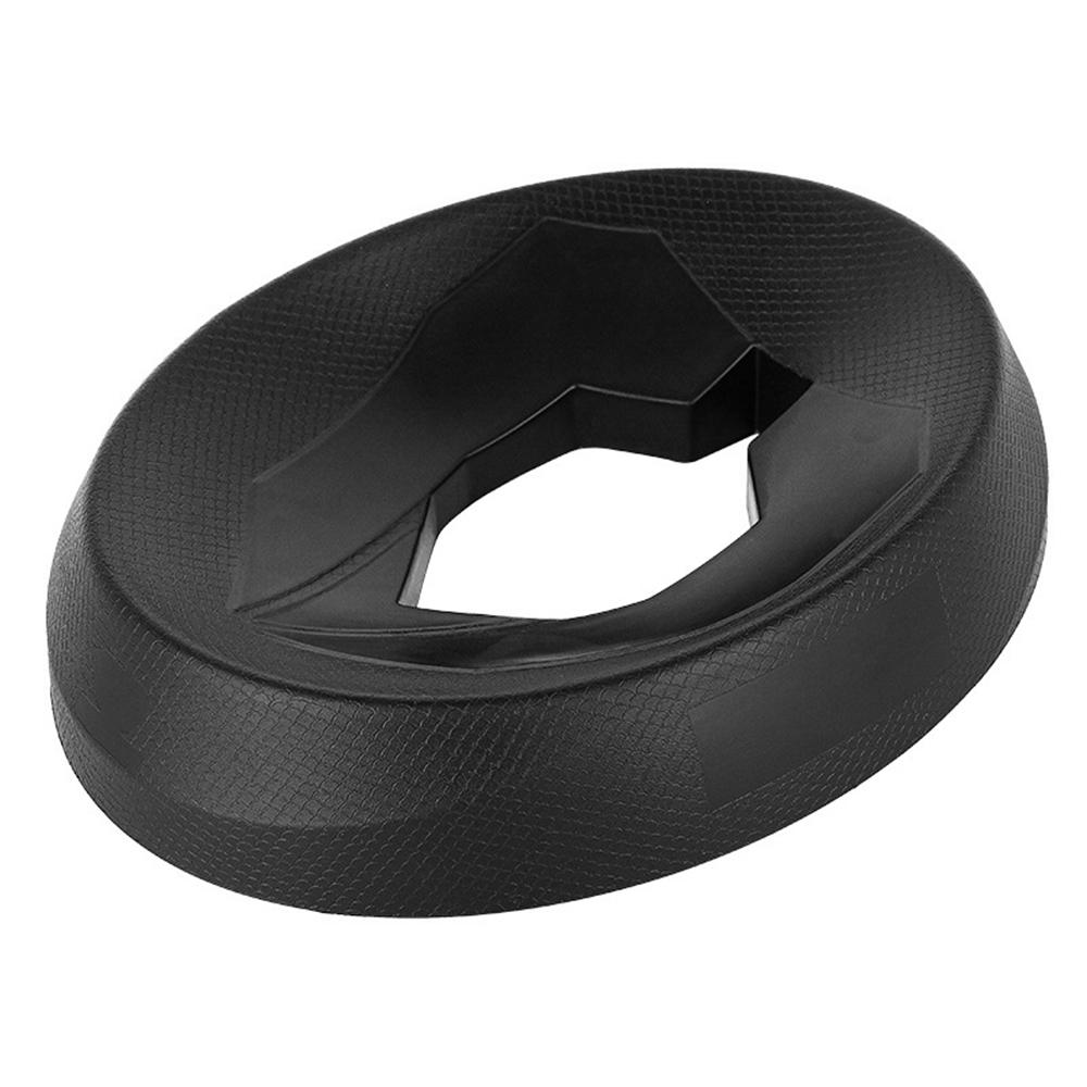 TOMTOP JMS Motorcycle Helmet Stand Helmet Support Doughnut Pad for Motorcycle Snowmobile Skateboarding Scooter black