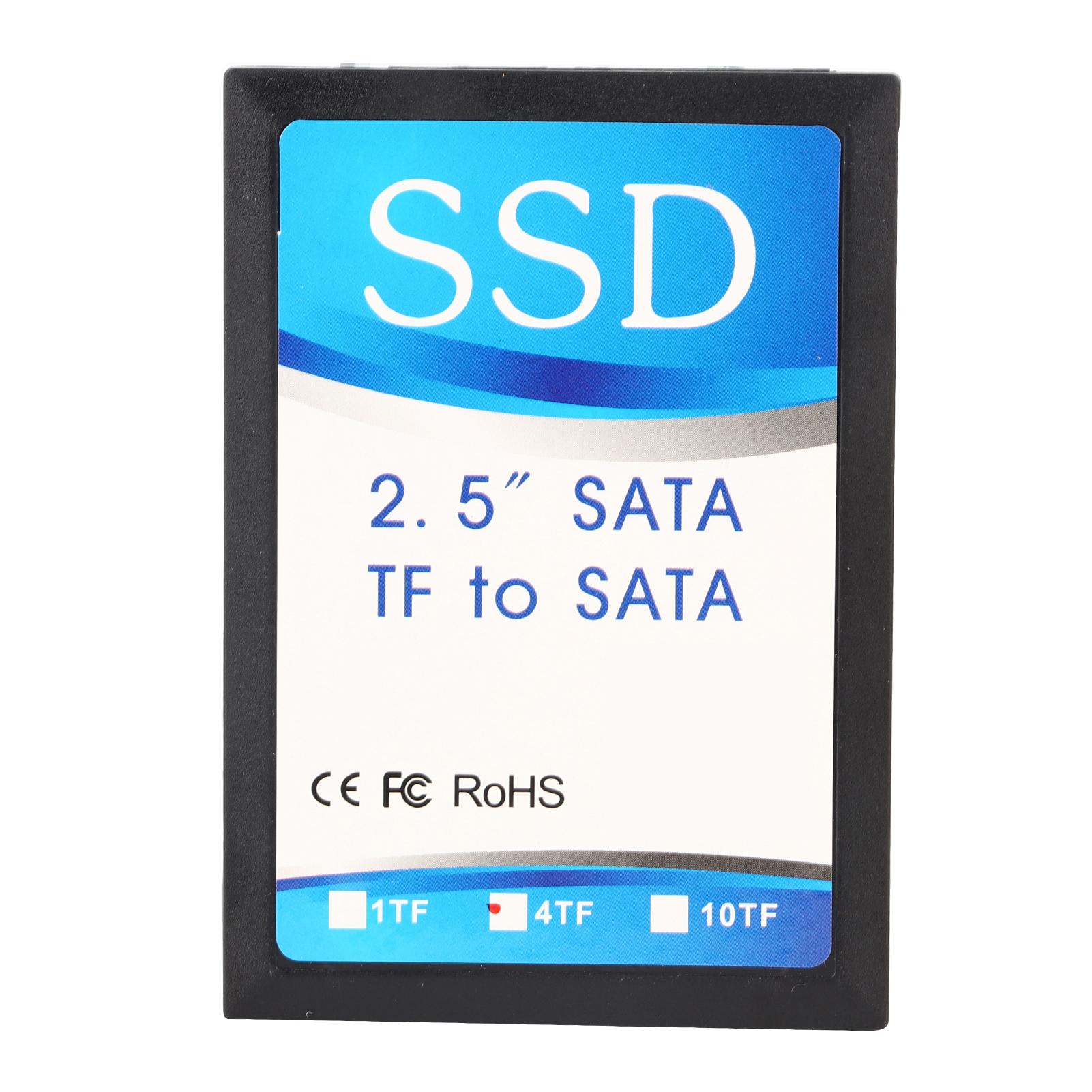 OutsideWorld 4x Small Memory Card Memory Card To Sata Adapter Sata Hdd Ssd