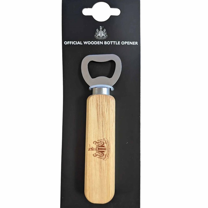 Newcastle United FC Wooden Handle Bottle Opener