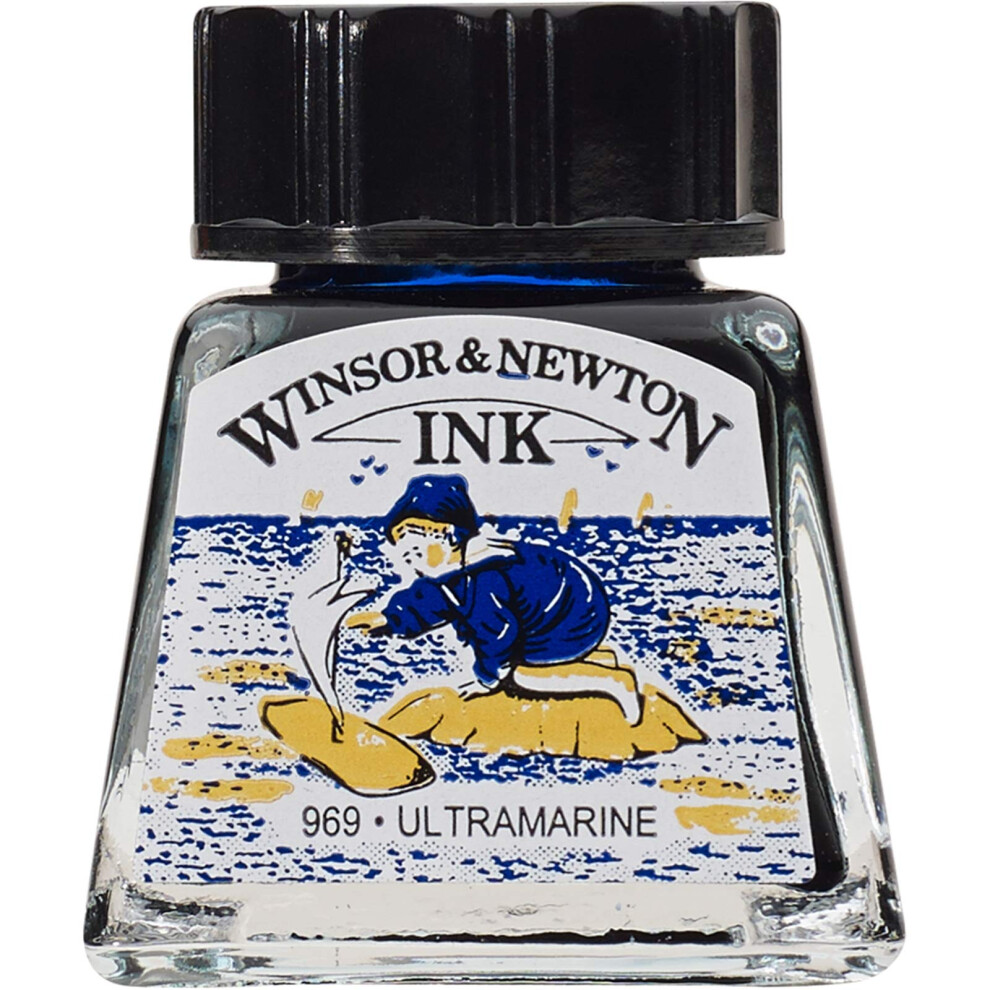 Winsor And Newton Ink 14ml - ULTRAMARINE