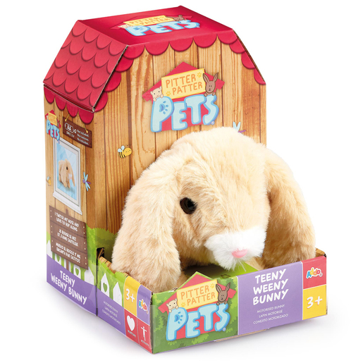Addo Toys Pitter Patter Pets Teeny Weeny Bunny Floppy Eared Electronic Pet