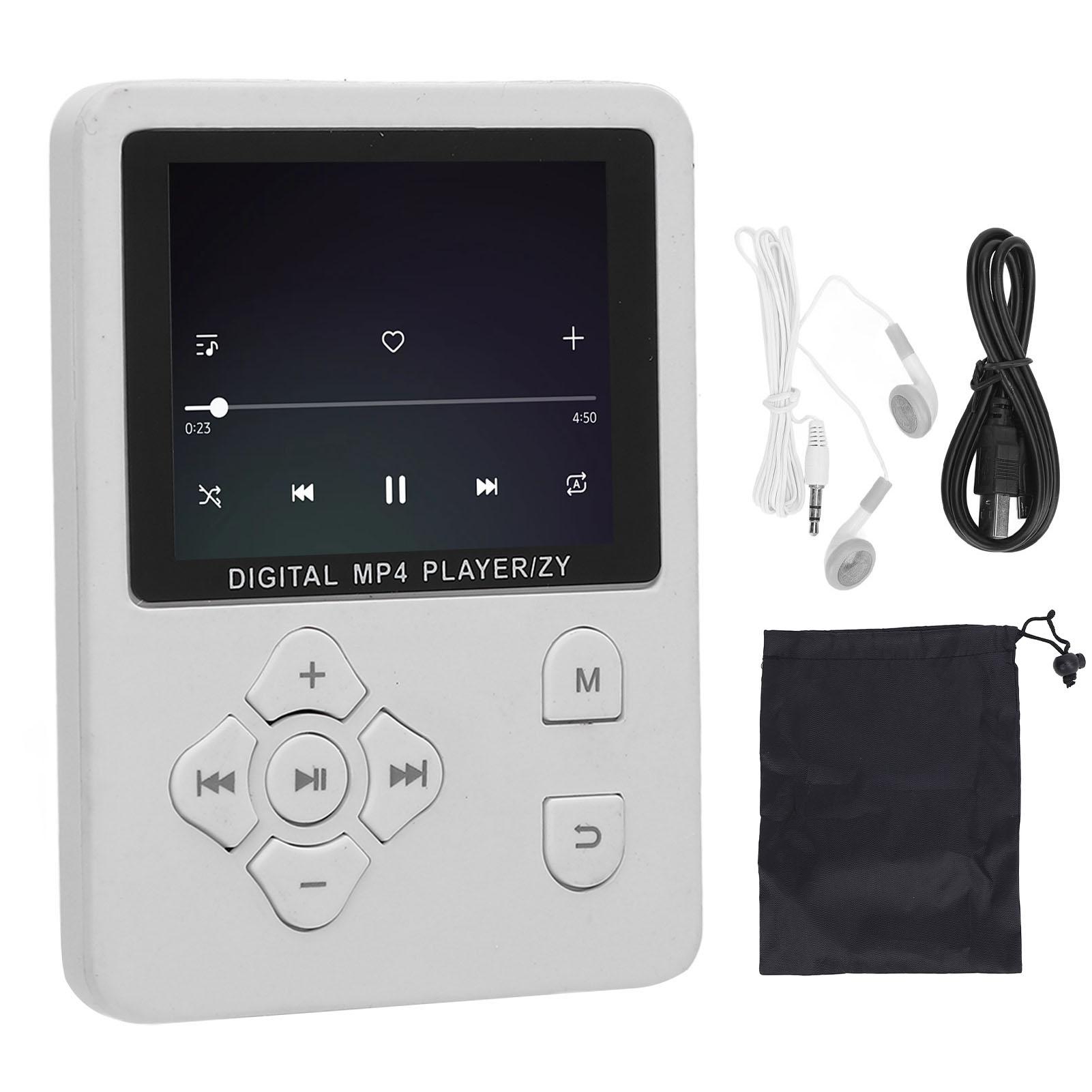 DIYelecs MP3 Player with Bluetooth 5.0 HiFi Portable MP3 Music Player with Radio Voice Recorder E Book for